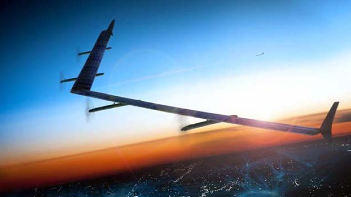 Aquila, le drone solaire de Facebook.