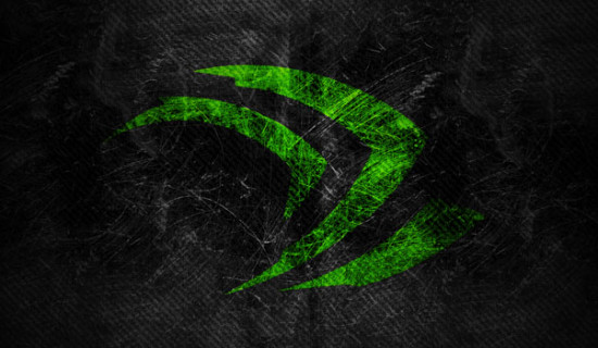 Le logo de Nvidia. Le logo de Nvidia.