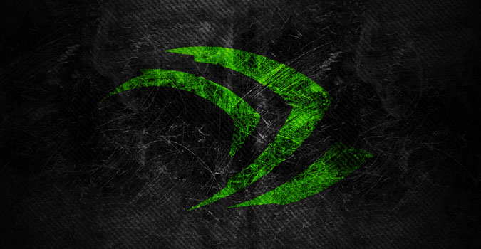 Le logo de Nvidia.