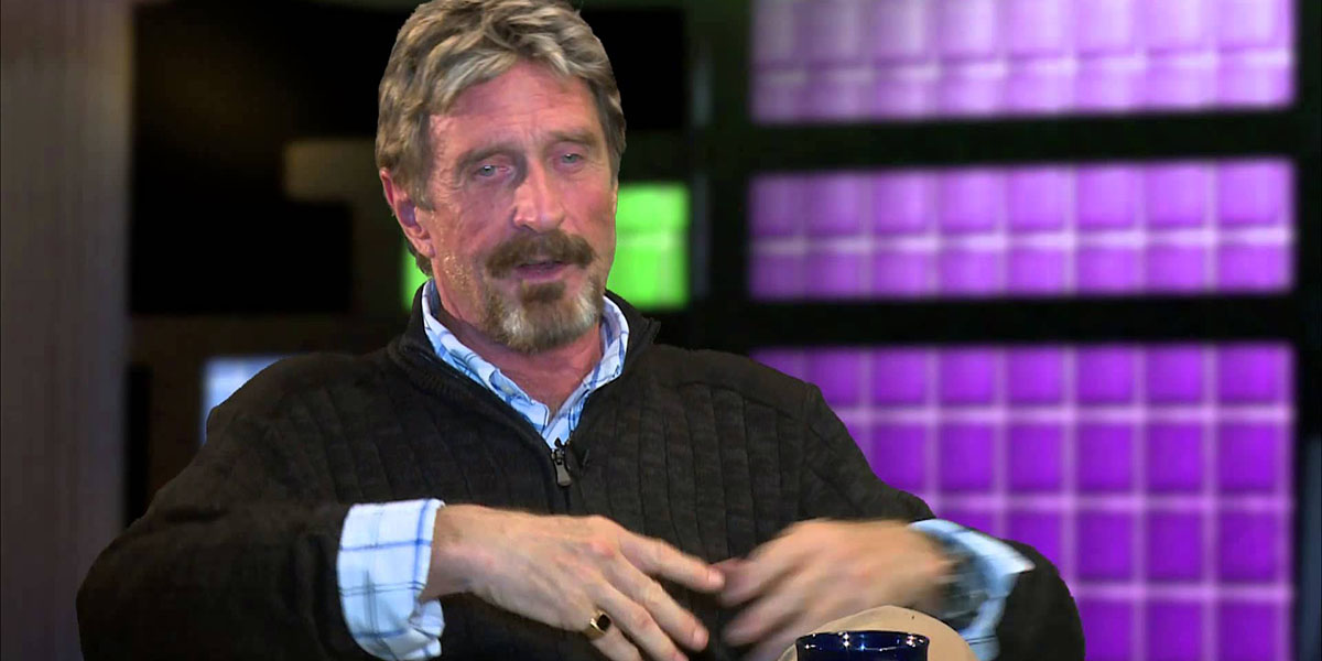 John McAfee.