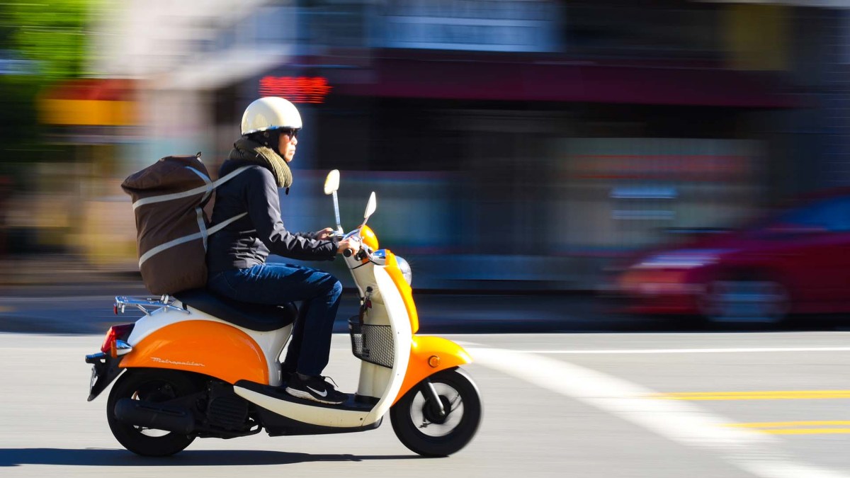 Scooting in San Francisco