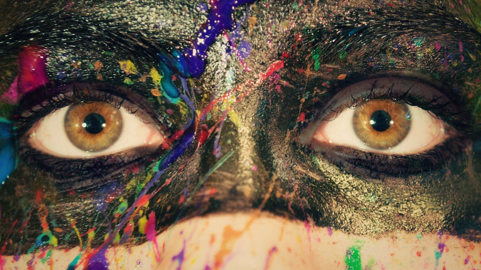 Yeux peinture Yeux peinture