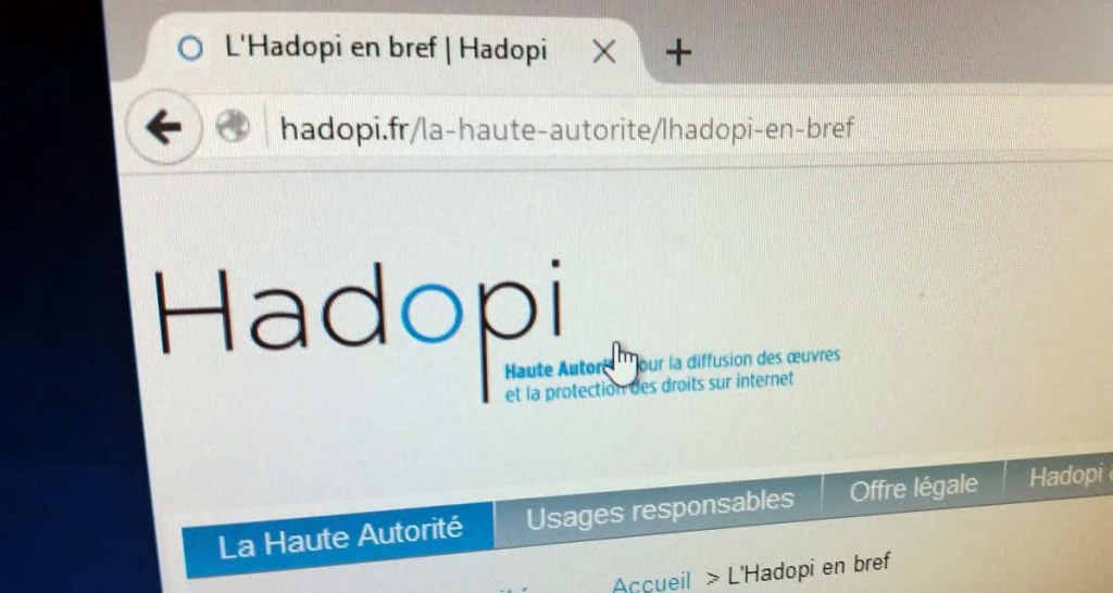 Logo Hadopi // Source : Hadopi