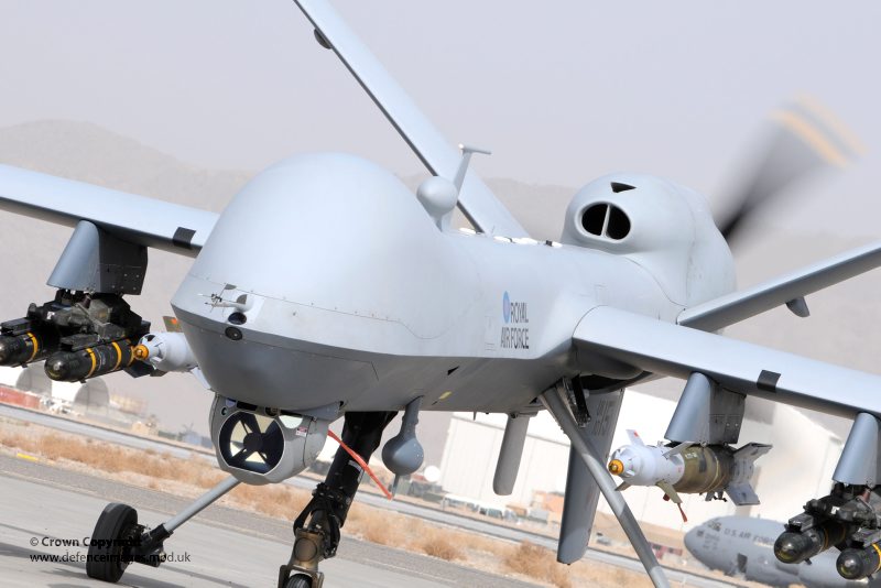 Un Reaper de la Royal Air Force Un Reaper de la Royal Air Force