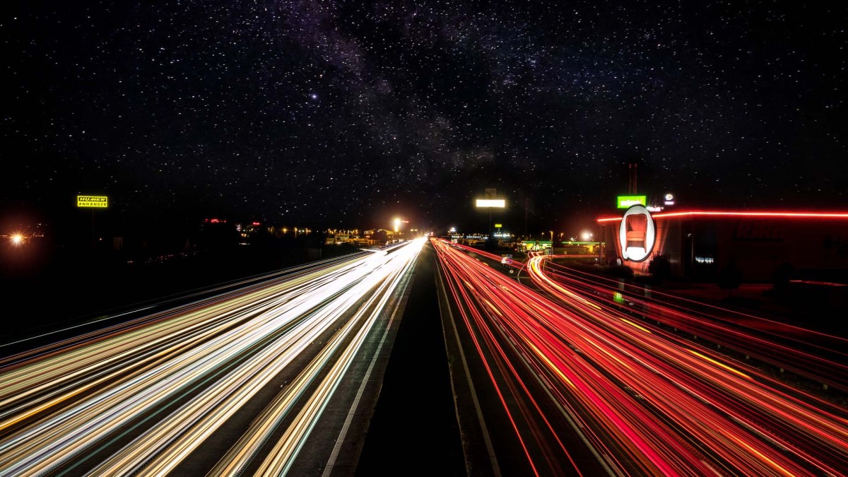 Autoroute nuit