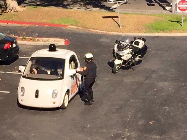 Google Car Police Google Car Police