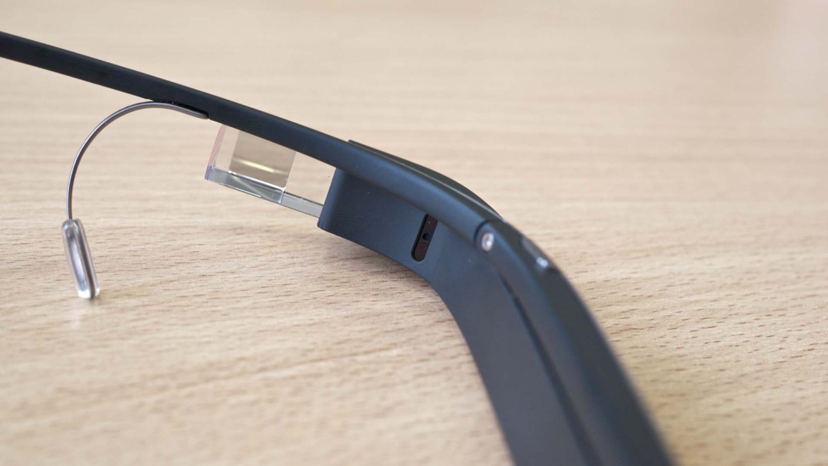 Google Glass closeup