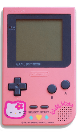 Gameboy Hello Kitty FEMICOM