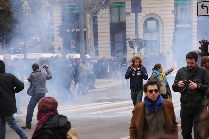 Manifestation Paris anti-COP21