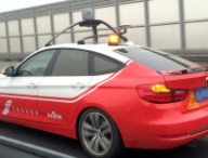 La voiture autonome conçue par BMW et Baidu.