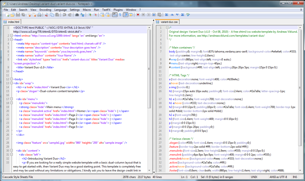notepad++-screenshot notepad++-screenshot