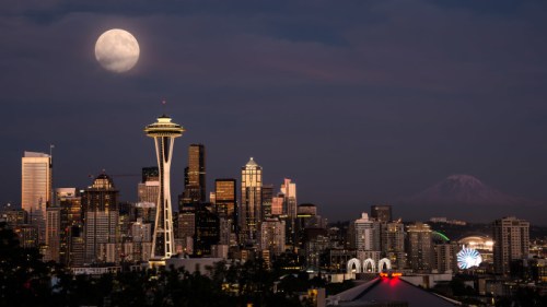 Vue sur Seattle. // Source : Howard Ignatius