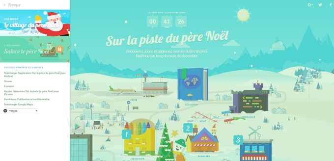 Sur la piste du Père Noël