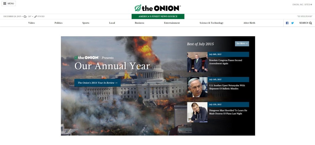 The Onion The Onion