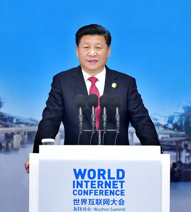 Le président chinois Xi Jinping. Le président chinois Xi Jinping.