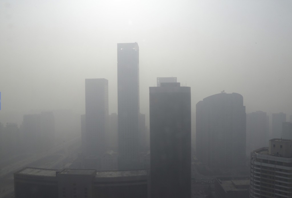 Pékin, en janvier 2013