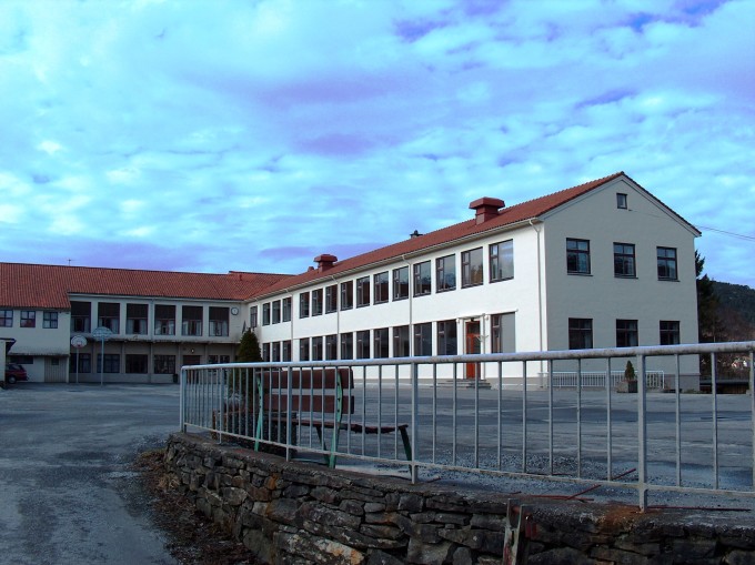 Les bâtiments de Garnes Vidaregåande Skole