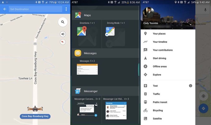 GMaps Driving Mode