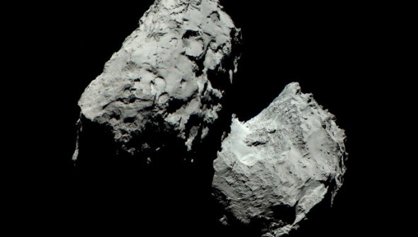 Une image prise par la caméra OSIRIS embarquée dans Rosetta