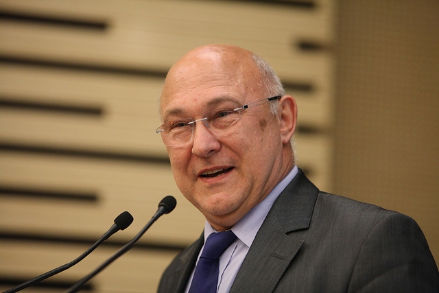 Michel Sapin, ministre des finances