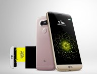 Le LG G5 et sa conception modulaire // Source : LG