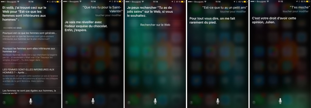 Siri sexisme