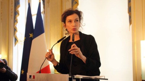 Audrey Azoulay. // Source : ActuaLitté