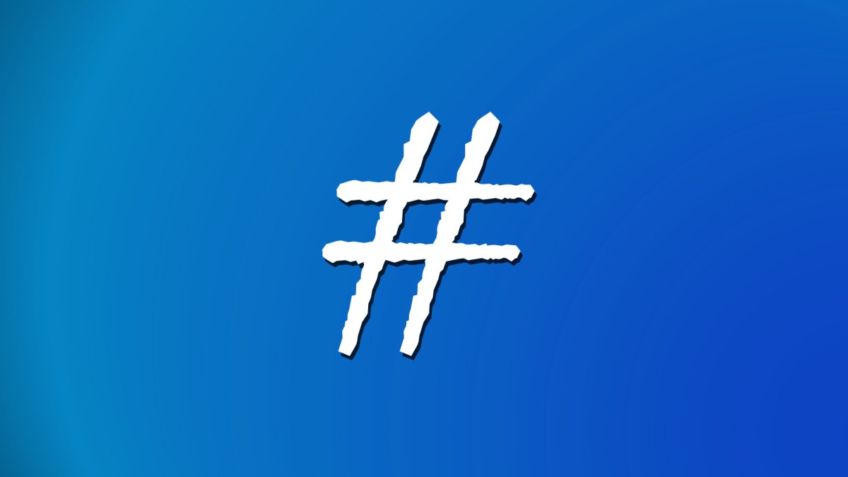 hashtag