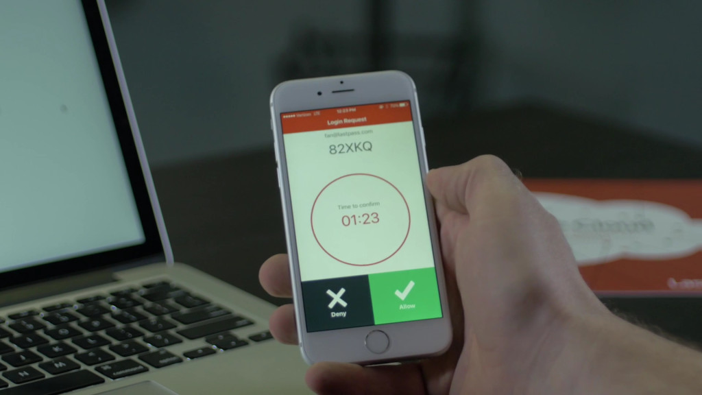 LastPass Double Auth