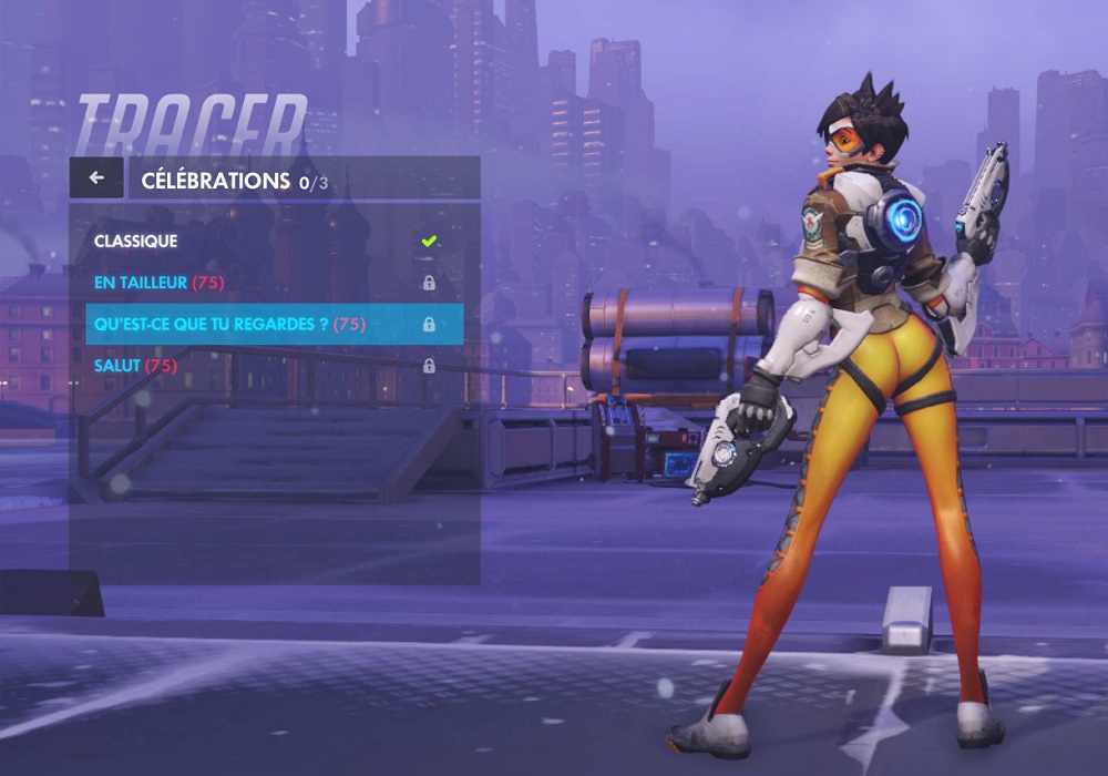 Tracer pose