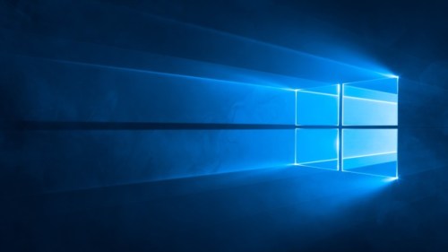 Le logo de Windows 10. // Source : Microsoft