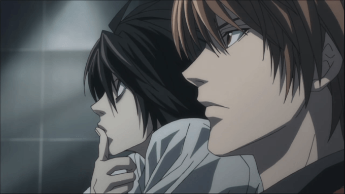 Death Note Light et L