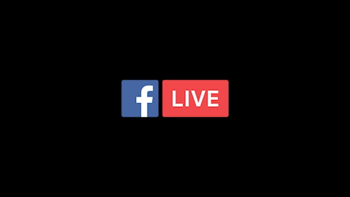 Le logo de Facebook Live.