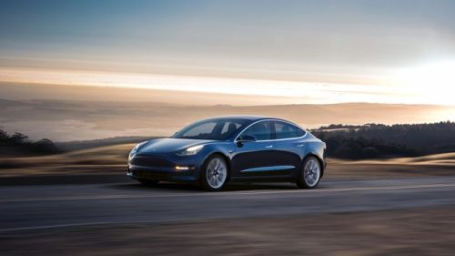 Tesla Model 3 // Source : Tesla