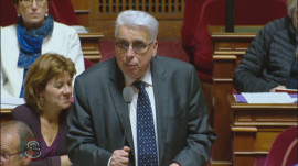 Jean-Pierre Sueur, sénateur, le 27 avril 2016. Jean-Pierre Sueur, sénateur, le 27 avril 2016.