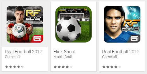 Capture foot Google Play