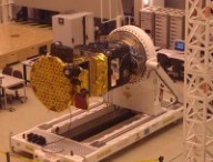 Un satellite Galileo en cours d'assemblage. // Source : Erwin van der Zande