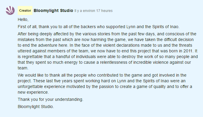 Lynn and the Spirits of Inao Canceled by Bloomylight Studio — Kickstarter