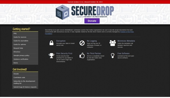 SecureDrop SecureDrop