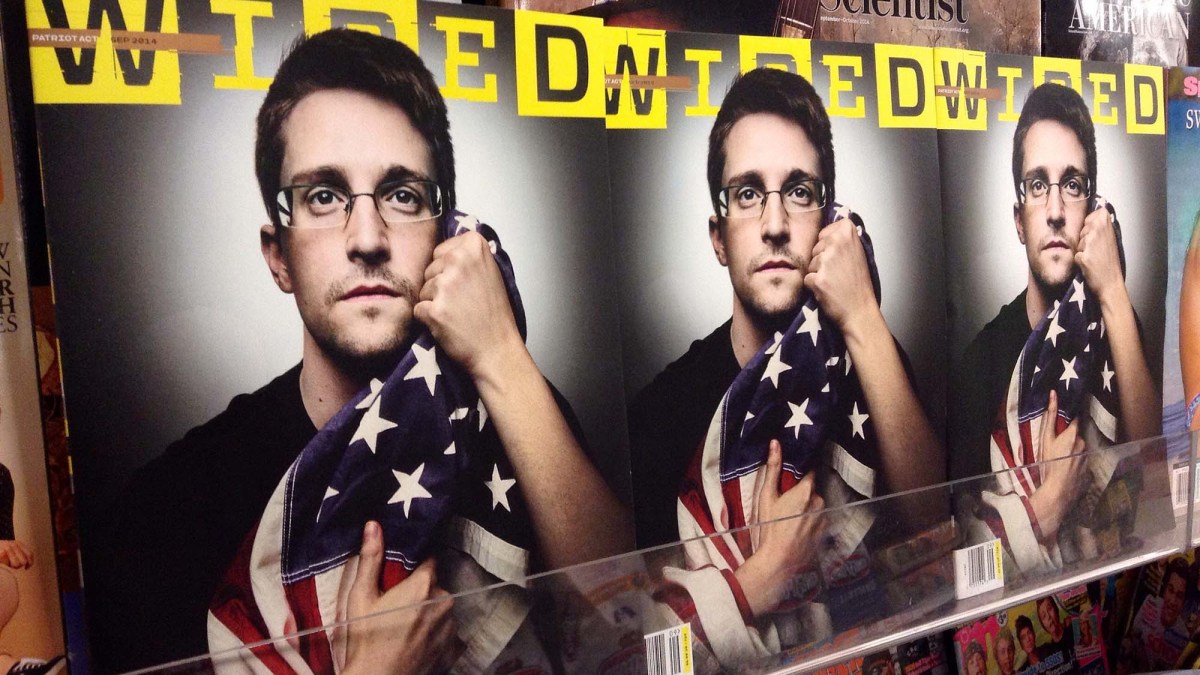 Edward Snowden, l'homme par qui tout a été révélé. // Source : Mike Mozart