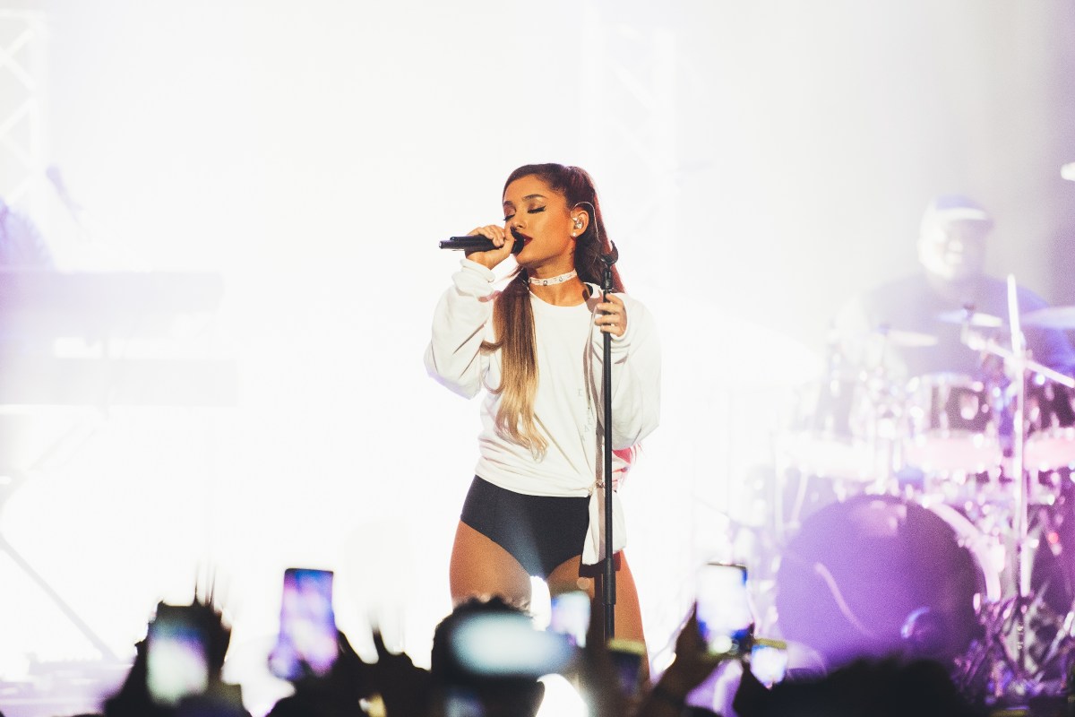 Ariana Grande, showcase HP Lounge