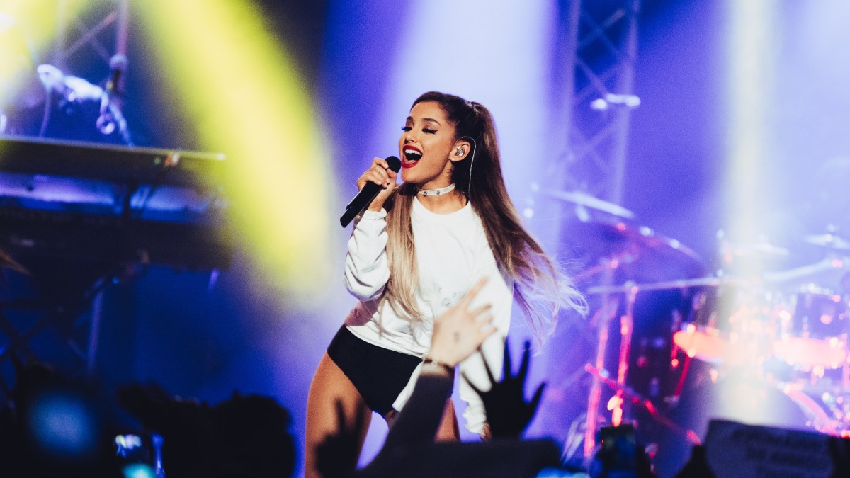 Ariana Grande, showcase HP Lounge