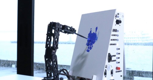 Un robot pointilliste que vous pouvez construire vous-même