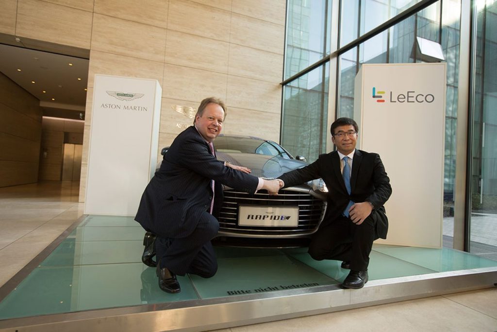 LeEco compte sur Aston Martin LeEco compte sur Aston Martin