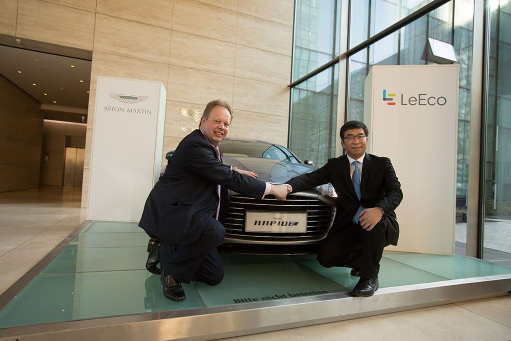 LeEco compte sur Aston Martin