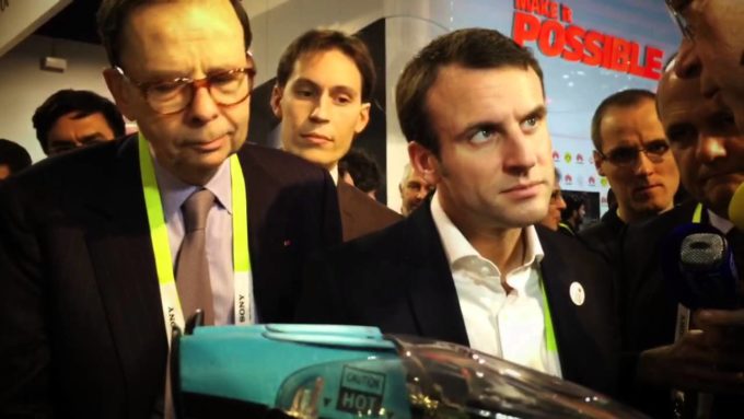 Emmanuel Macron au dernier CES Emmanuel Macron au dernier CES