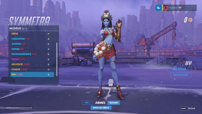Symmetra Skin Devi Symmetra Skin Devi