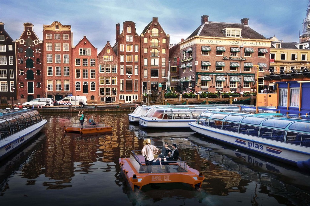 Robot bateau Amsterdam