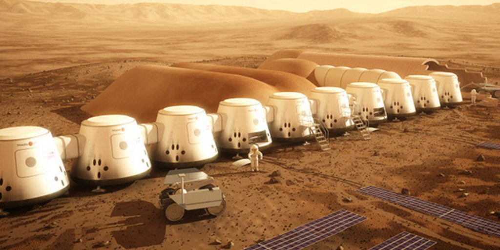 Image du projet Mars One.