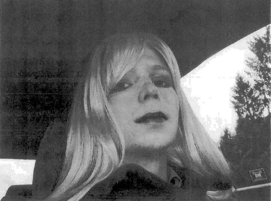 U.S. Army Private First Class Bradley Manning, the U.S. soldier convicted of giving classified state documents to WikiLeaks, is pictured dressed as a woman in this 2010 photograph obtained on August 14, 2013. Lawyers for Manning sought to show during a sentencing hearing on Tuesday that the Army ignored his mental health problems and bizarre behavior. Manning's violent outbursts and his emailing a supervisor this photo of himself in a dress and blond wig with the caption 